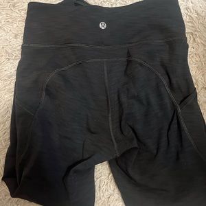 Gray lululemon align leggings with pockets